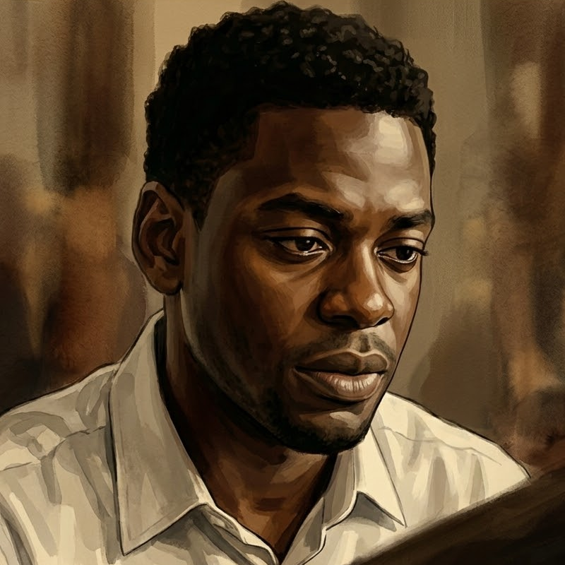 Amobi - Character Concept for Daniel Kaluuya or John Boyega casting archetype