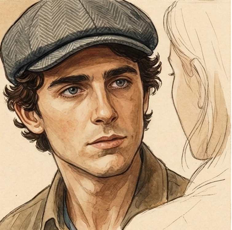 Jamie - Character Concept for Timothee Chalamet or Austin Butler casting archetype